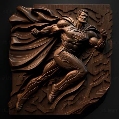 3D model Man of Steel (STL)